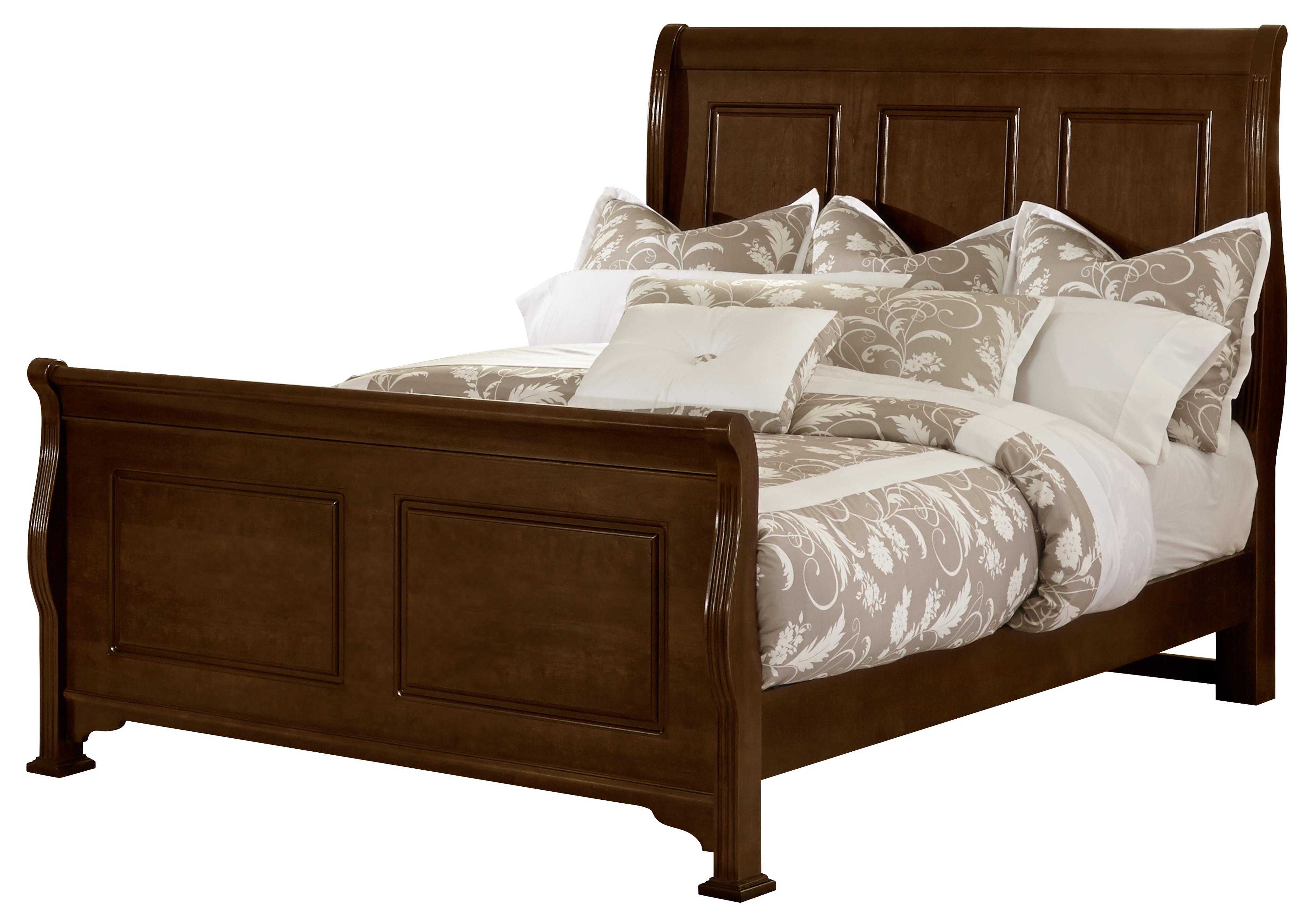 Vaughan Bassett French Market Transitional Queen Sleigh Bed Dunk